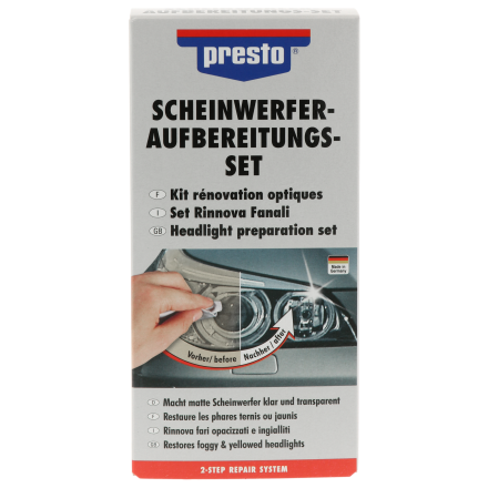 Kit de restauration pour optiques de phares